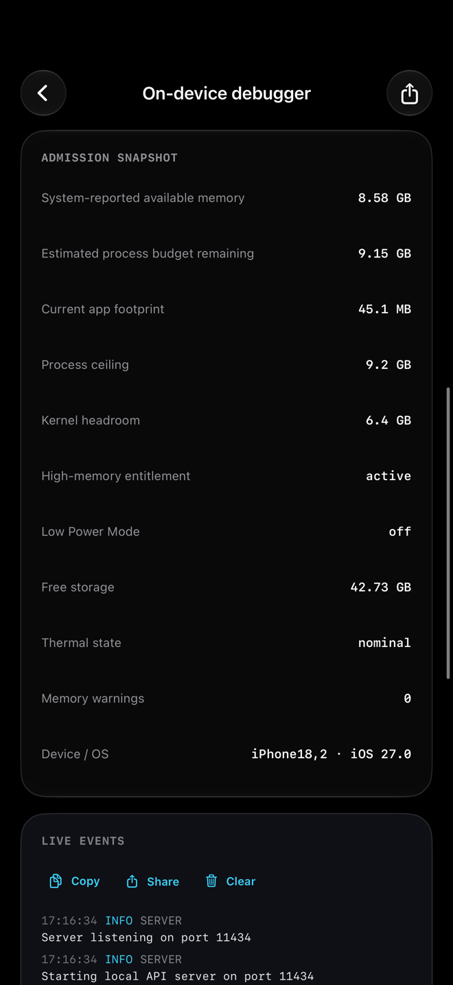 Screenshot 3 of On Device: LAS